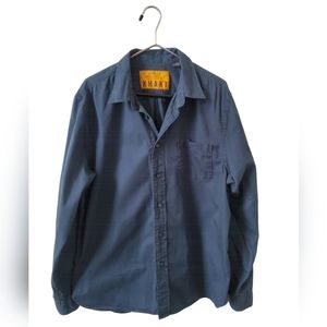 Navy Dockers button down